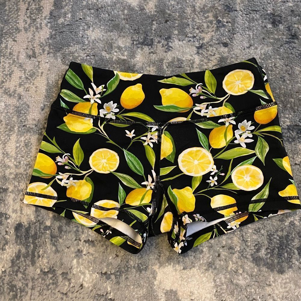 Savage Barbell Lemon CrossFit Shorts, SZ XS.